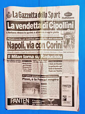 GAZZETTA DELLO SPORT 10 LUGLIO 1993 CIPOLLINI MAGLIA GIALLA TOUR DE FRANCE