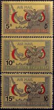 Yemen 1968 Croce Rossa/Mezzaluna Assistenza sanitaria medica ORO set 3v MNH