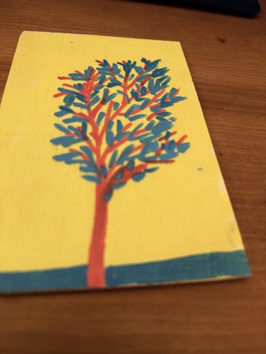 Piccolo quadro dipinto - dipinto, a