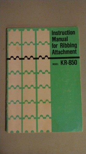 Brother kr850 manuale - brother,