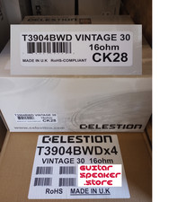 Celestion Vintage 30 16ohm - Ora Made in UK - Altoparlante per chitarra 12 pollici 60W