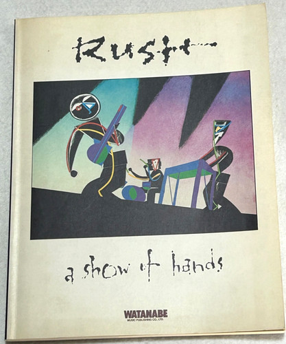 Rush show hands band - a,