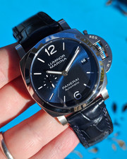 Orologio Uomo Panerai Luminor Marina Quaranta 40mm Blu - PAM01270