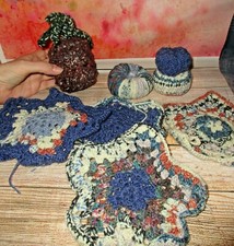 Crochet Doily Lot Stars