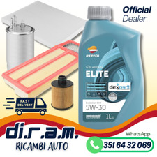 KIT TAGLIANDO ALFA ROMEO MITO 1.3 JTD ( CON START/STOP ) +4 LT OLIO REPSOL 5W-30