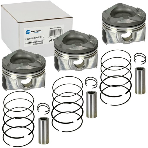 Set pistoni std anelli - 3,