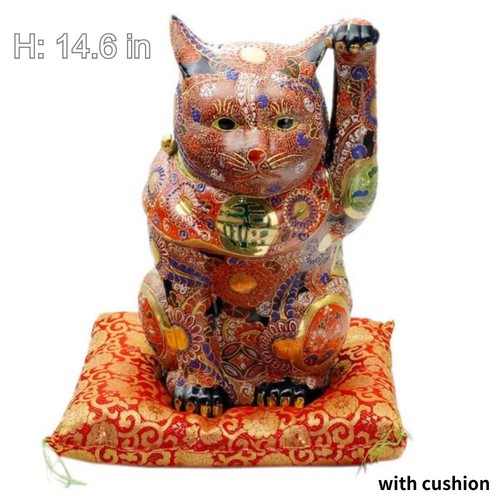 Kutani ware maneki neko gatto - ware,