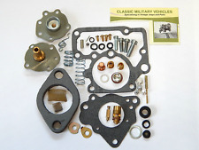 Willys M38 Carburetor Master Rebuild Kit. Carter YS-637. Army Jeep Carb G740.