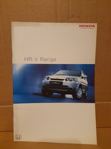 Brochure vendita gamma honda - brochure,