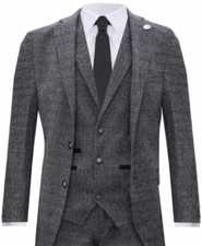 Uomo Grigio Chiaro 3 Pezzi