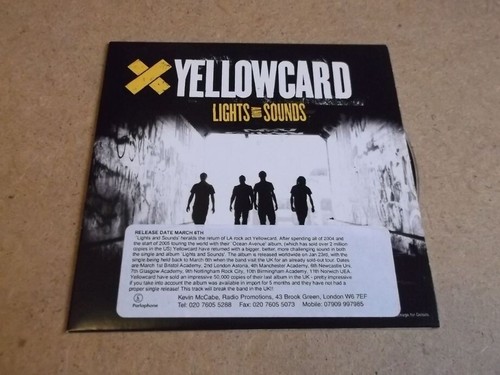 Yellowcard lights and - yellowcard:,