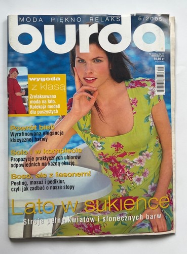 Magazyn burda 2005 moda - 5/2005,