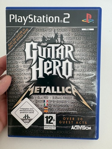 Jeu ps2 guitar - ps2, metallica
