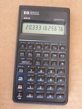 Calcolatrice scientifica HP 20S, senza custodia