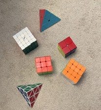 Lot 6 Rubik’s Cube Puzzles
