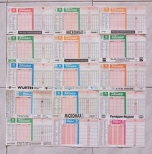 15 SCHEDINE TOTOCALCIO TOTOGOL