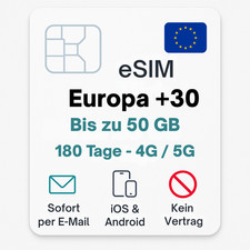 Europa eSIM (oltre 30 paesi)