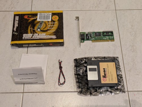 Scheda rete pci 100 - scheda,