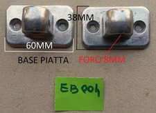 2 SUPPORTO SPECCHIETTO FIAT 850 900 PULMINO BASE PIATTA