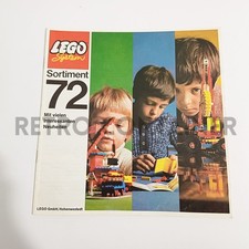 Lego Vintage Istruzioni Instructions - 1972 Vintage Catalog Catalogo Leaflet