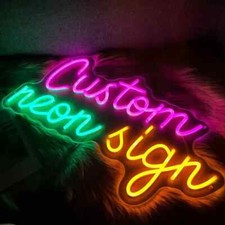 Insegna Luminosa Neon Personalizzata - Logo Personalizzato, Nome, Wall Art, Arredamento Casa ed Eventi