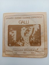 Corda musicale per chitarra spagnola  SOL  Galli Made in Italy vintage