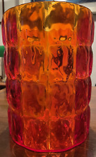 KARTELL matelassè - vaso - ambra / arancione - Patricia Urquiola