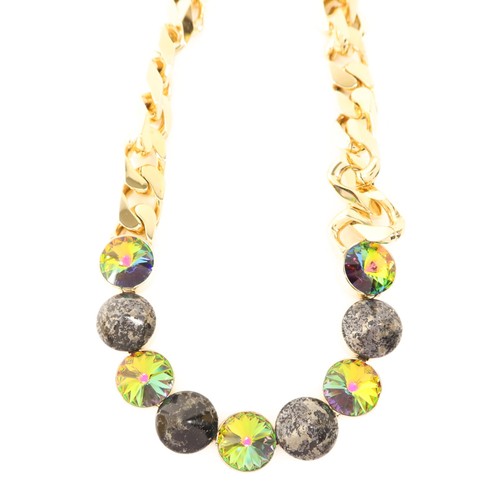 Collana fendi metallo - collana,