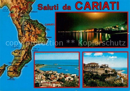 Cariati marina ripresa - marina, aerea