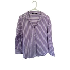 Zara camicia a righe con