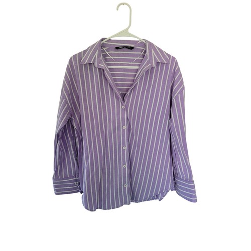 Zara camicia righe con - a,