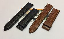 Cinturino coccodrillo per Eberhard Traversetolo 31051 solo spezzoni originali