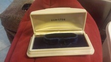 scatola vintage per orologio Hamilton
