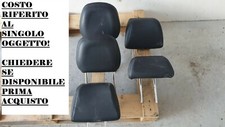 PEUGEOT 208 POGGIATESTA SEDILI SEDILE ANTERIORE POSTERIORE DX SX IN PELLE 