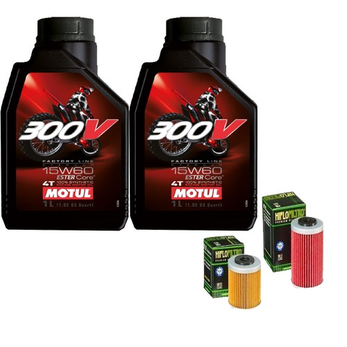 Kit tagliando olio motul 300v - tagliando,
