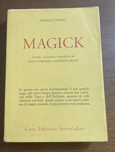 Magik alesteir crowley casa - crowley,