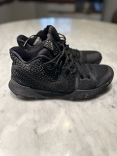 Nike Kyrie 3 “Triple Black” Black Anthracite 2017 -Nike Zoom