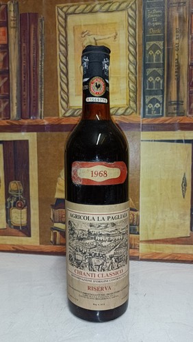 Vino 1968 riserva chianti - vino,