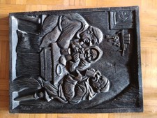 Piastra per camino in ghisa