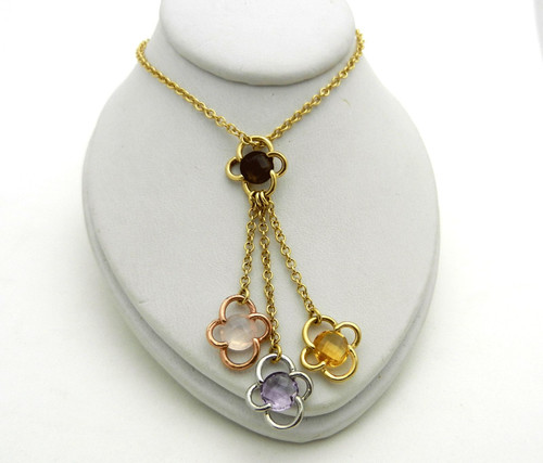 Milros collana catena - oro, 14k