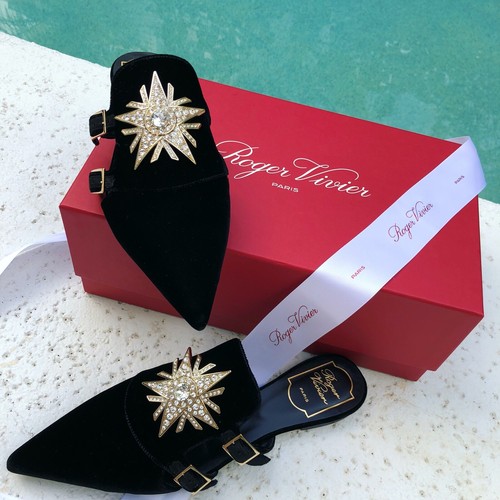 Roger vivier mule star strass - roger,