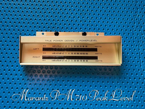 Marantz 710 scala meter - marantz, vu