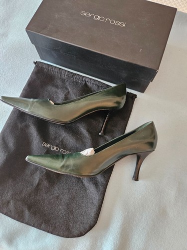Sergio rossi dark green lady - sergio,