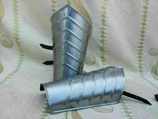 LARP rievocazione armatura medievale armatura vanbracers bracci protezione avambracci
