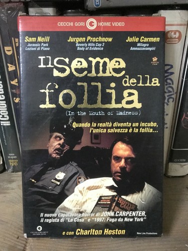 Seme della follia vhs - il,