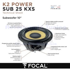 Focal SUB 25 KXS SLIM EVO K2