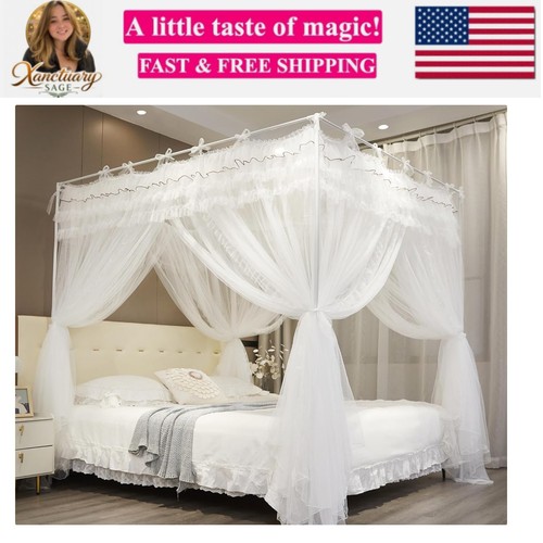 Tenda baldacchino letto - a,