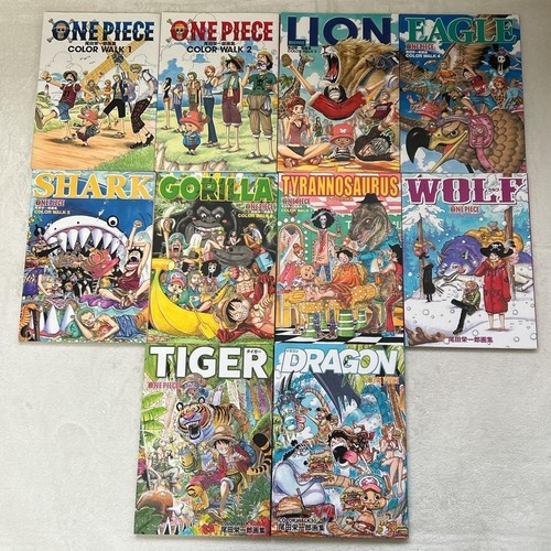 One piece color - 1-10, set
