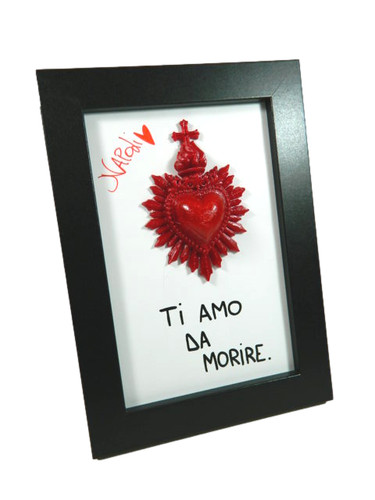Quadro rilievo cm12x17h - quadro,
