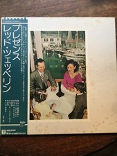 LED ZEPPELIN PRESENCE JAPAN LP